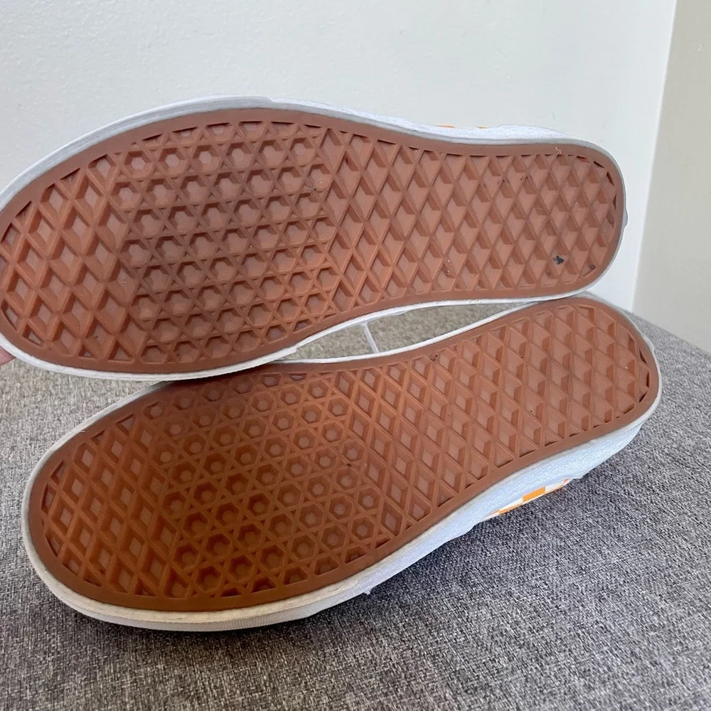 Vans Era Checkerboard Blue/ Yellow/ Red - Picture 4 of 5